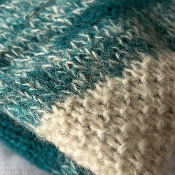 Vintage Wool Blend Conspiracy Sweater Size Medium Gorgeous Knit Pattern Korea - Picture 12 of 16